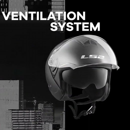 LS2 OF573 TWISTER Jet Helmet