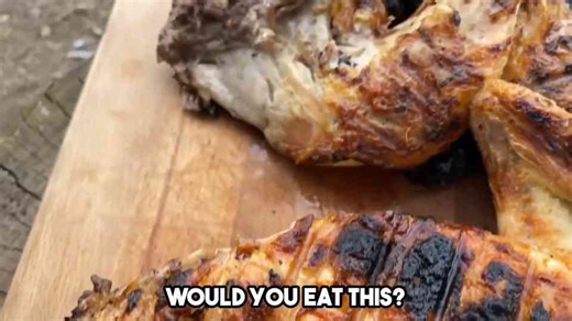 Bull head roasted in a pit of fire in 6 hours!