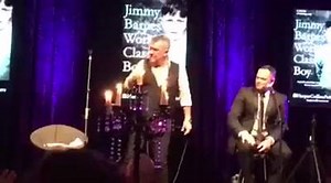 A bit of Jimmy singing Flame Trees. A spiritual moment as you can well imagine. | Em Rusciano