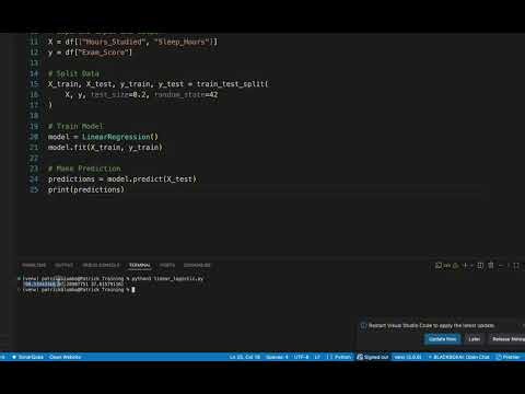Linear and Logistic Regression