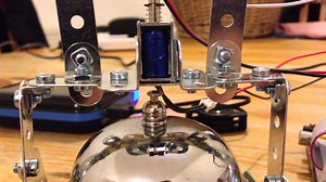 Raspberry Pi solenoid alarm bell #piday #raspberrypi @Raspberry_Pi