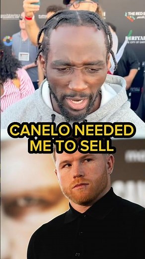 Crawford declares Canelo needed him to sell! Gets angry after getting fact checked