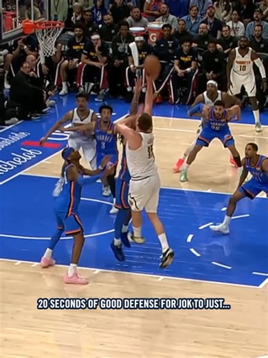 It be like that sometimes 🤷‍♂️ #denvernuggets #nba #nikolajokic | jokic