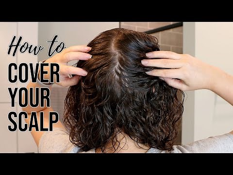 How to Cover Your Scalp | Thin Curly Hair Styling Techniques