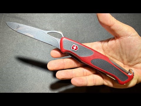 VICTORINOX RANGER 78 M GRIP ยืม มีดพับสำหรับชาวแค็มป์