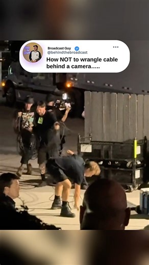 This is just bad… ✅ check out our 20 min tutorial on how to over/under and wrangle cable properly!