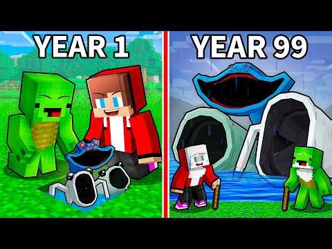 JJ and Mikey: SEA CREATURE LIFE CYCLE in MInecraft - Maizen