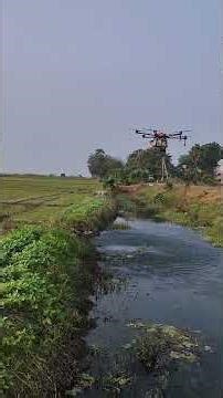 drone for spraying fertilizer and pesticides