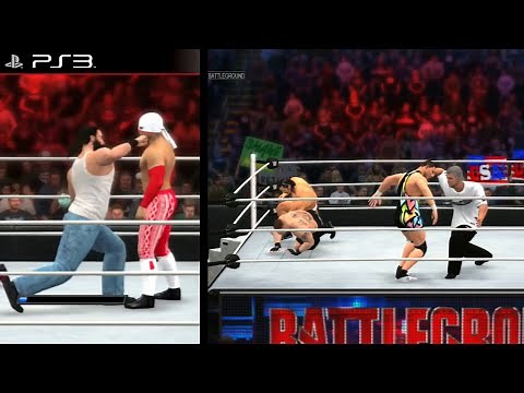 WWE 2K17 ... (PS3) Gameplay