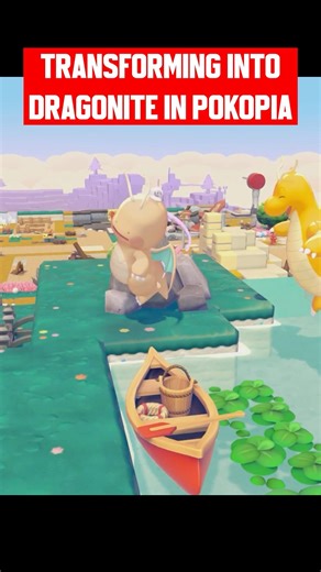 Dragonite Transformation in Pokemon Pokopia