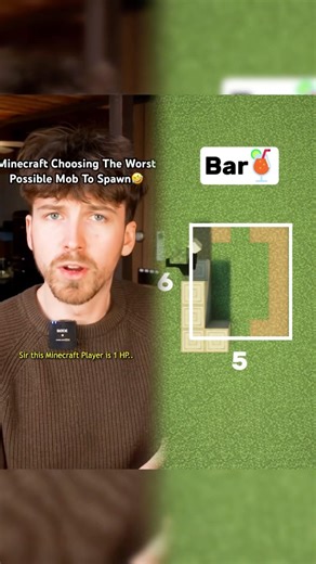 Minecraft Choosing The Worst Possible Mob To Spawn🤣