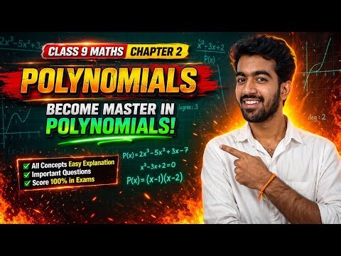 Class 9 Maths Chapter 2 Polynomials Exercise 2.1 | NCERT Solutions