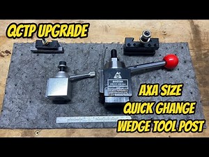 Vevor Mini Lathe MX 400 Part 31 - Bostar AXA Quick Change Tool Post Upgrade Series Part 1 of 4
