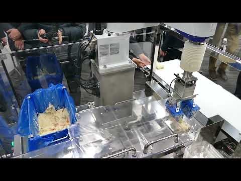 惣菜盛り付けロボットシステム Team cross FA、コネクテッドロボティクス 2022年3月ロボフレ会見