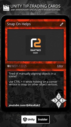 Unity Tips - Insider Edition 12 of 25