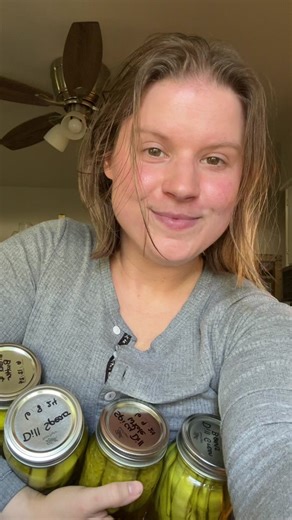 Crash Course in Oven Pickling Cucumbers from the Garden: Dill, Spicy Dill and Bread & Butter! #creatorsearchinsights #gardentok #cucumbers #pickling