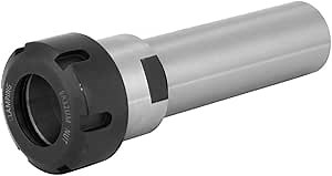 Accusize Industrial Tools Morse Taper MT2 Shank ER32 Collet Chuck, Max 8000 RPM, 3/8"-16 Drawbar End, Max TIR 0.0002'' O.D to I.D, 0223-0235