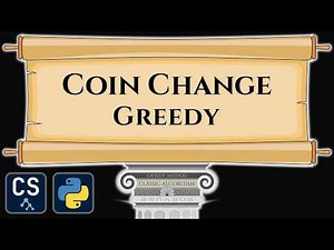 Coin Change Greedy Algorithm Visualization | Step by Step Python Code Animation