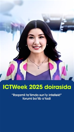 Afisha.uz on Instagram: "24-sentyabr kuni ICTWeek 2025 doirasida “Raqamli ta’limda sun’iy intellekt: G‘oyadan natijagacha” forumi boʻlib oʻtadi. U ishtirokchilarga AI tendensiyalari va xalqaro tajriba bilan yaqindan tanishish imkonini beradi. Ushbu forum Raqamli texnologiyalar vazirligi huzuridagi Raqamli ta’limni rivojlantirish markazi tomonidan tashkil etilib, unda IT ta’limi va texnologiyalari sohasidagi mutaxassislar o‘z bilim va tajribasi bilan o‘rtoqlashadi. Forum ma’ruzachilari: — Nikolaz