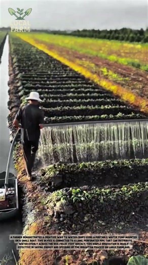 Amazing New Farming Technology: Efficient Irrigation System