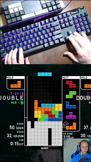 Intense Fast Tetris Battle