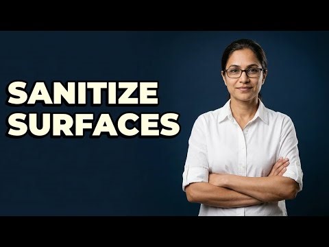 How Do You Properly Clean Kitchen Surfaces With Soap And Water?