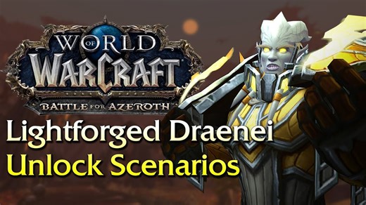 Lightforged draenei unlock scenarios - Azeroth Vindicaar/Forge of Aeons | World of Warcraft