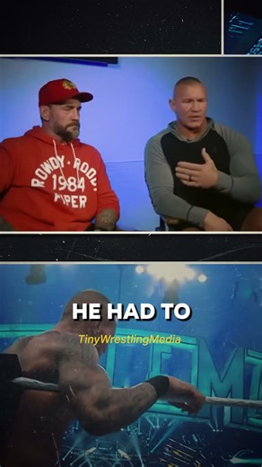 Randy Orton getting text from Undertaker after match with John Cena