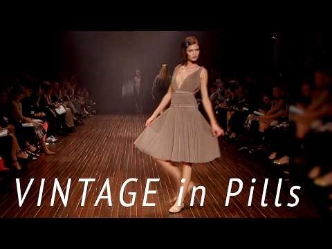 Vintage in Pills LANVIN Spring 2005 Paris - Fashion Channel