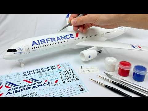 Customizing my HUGE 3D Printed Airbus A350!