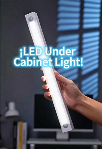 LED under cabinet light: instalación y usos fáciles