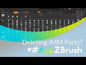 #AskZBrush: “How can I delete one part from an InsertMultiMesh brush?”