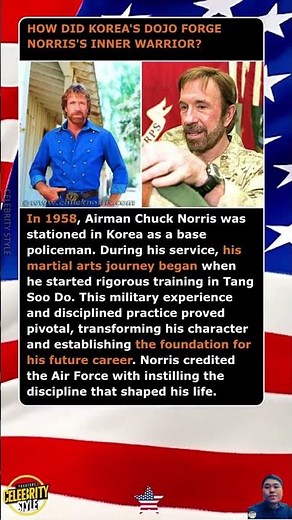 How Did Korea's Dojo Forge Norris's Inner Warrior?