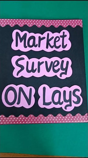 Market Survey on Lays Entrepreneurship Project Class12 #marketsurvey #lays #projects