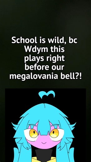 The fact we have a megalovania bell is CRAZY