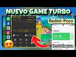 FINALLY, A NEW GAME TURBO REDESIGNED FOR YOUR REDMI AND POCO GLOBAL 😍