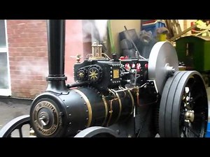 Steam Traction World 4" Scale Burrell Road Locomotive - First Steaming