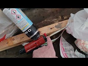 Clogged Hilti Foam Gun - Resuscitation Option