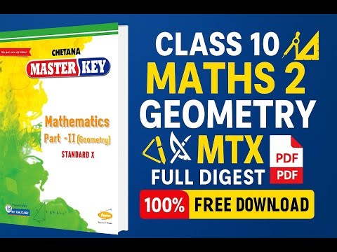 10th Maths 2 Geometry Full Digest in One Video 💯 | Master Key + Free PDF | By High Tech 7