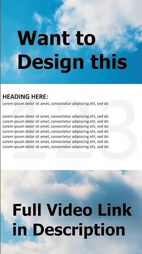 How to Create a Minimal Content Slide in PowerPoint?