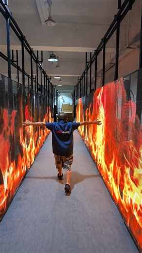 Transparent LED Display 🔥 See-Through LED Screen in Action | Commercial LED Video Wall