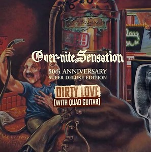 26K views · 2.8K reactions | Now streaming: "Dirty Love (with Quad Guitar)"  Zappa.lnk.to/OverNiteSensation The 'Over-Nite Sensation 50th Anniversary Super Deluxe Edition' is nearing its November 17th debut. The Super Deluxe Edition box is rounding out with a 48-page booklet and unseen photos from the album cover shoot by Sam Emerson, along with liner notes and new essays by noted audiophile journalist Mark Smotroff and Joe Travers. | Frank Zappa | Facebook