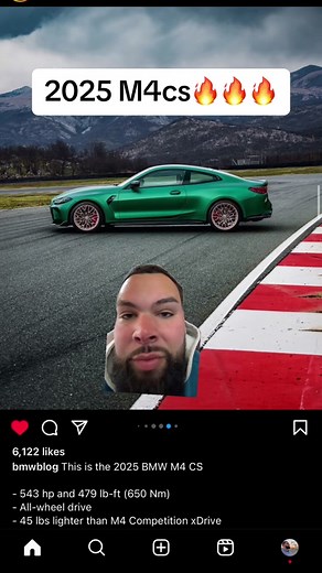 2025 BMW M4 CS Revealed: Power, Performance, and Luxury