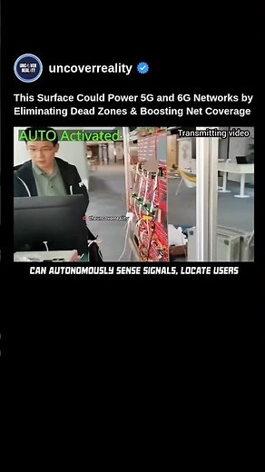 New Technology Powers 5G & 6G Networking By Eliminating Dead Zones & Boosting Coverage #tech #shorts