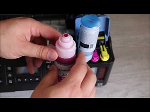 CANON PIXMA MEGA TANK G6020 How To Install Ink Bottles
