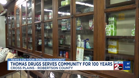 Thomas Drugs still serving Cross Plains community after 100 years