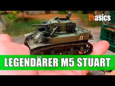 Bemalung des legendären M5 Stuart von Dead Man’s Corner
