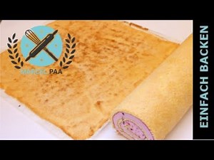 Swiss roll | Swiss roll | Basic recipe for sponge rolls