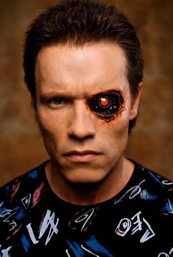 The terminator 1984 mirror scene AI REMAKE 4K 60FPS #shorts #terminator #viral #viralshorts #scifi