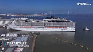 28K views · 421 reactions | Así fue el "nacimiento" del crucero que va ser historia en Miami, Florida el 9 de abril de 2025 en la terminal de cruceros más grande del mundo. MSC WORLD AMERICA #crucerospuertorico  #cruceristasdeborinquen #mscworldamerica MSC Cruises | Cruceros Puerto Rico | Facebook
